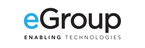 eGroup Logo- Blue and Black